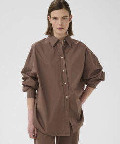 InWear HazeIW Shirt Coffee Quartz Brown