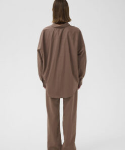 InWear HazeIW Shirt Coffee Quartz Brown