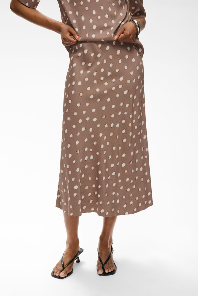 InWear HenriIW Skirt Brown Brush Dot