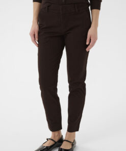 Part Two SoffysPW Fitted Chino Pants Mole Brown