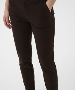 Part Two SoffysPW Fitted Chino Pants Mole Brown