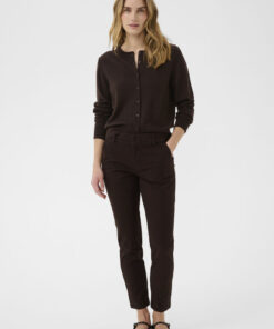Part Two SoffysPW Fitted Chino Pants Mole Brown