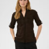 Part Two CortniaPW Shirt Mole Brown