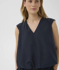 Part Two DidiPW Top Dark Navy Blue