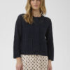 Part Two DenizePW Cardigan Dark Navy Blue