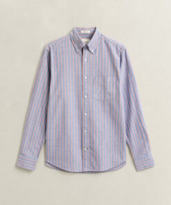Gant Reg Archive Oxford Stripe Shirt Crisp Blue