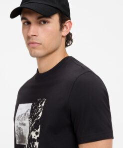Boss Cotton Twill Cap with Logo Patch Black