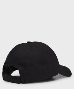 Boss Cotton Twill Cap with Logo Patch Black