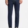 Boss Delaware Slim Fit Jeans in Comfort Stretch Denim Dark Blue