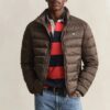 Gant Light Down Jacket Shadow Brown