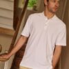 Armor Lux Héritage Polo Shirt Terry Cotton Blanc