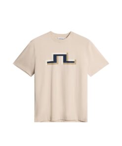 J. Lindeberg Parcie Seasonal Tee Moonbeam