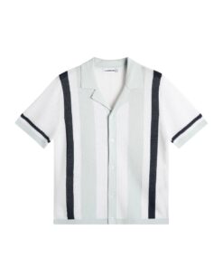 J. Lindeberg Remus Resort Collar Knit Polo Skywriting