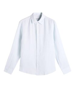 J. Lindeberg Zachary Clean Linen Shirt Skywriting