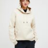 Peak Performance Original Small Logo Hood Women Sand Fog