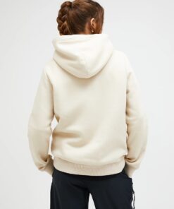 Peak Performance Original Small Logo Hood Women Sand Fog