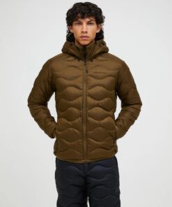 Peak Perfprmance Helium Down Hood Jacket Men Meadow Moss