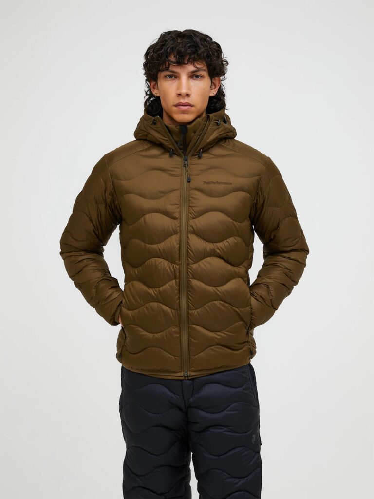 Peak Perfprmance Helium Down Hood Jacket Men Meadow Moss