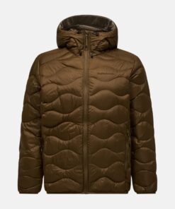 Peak Perfprmance Helium Down Hood Jacket Men Meadow Moss