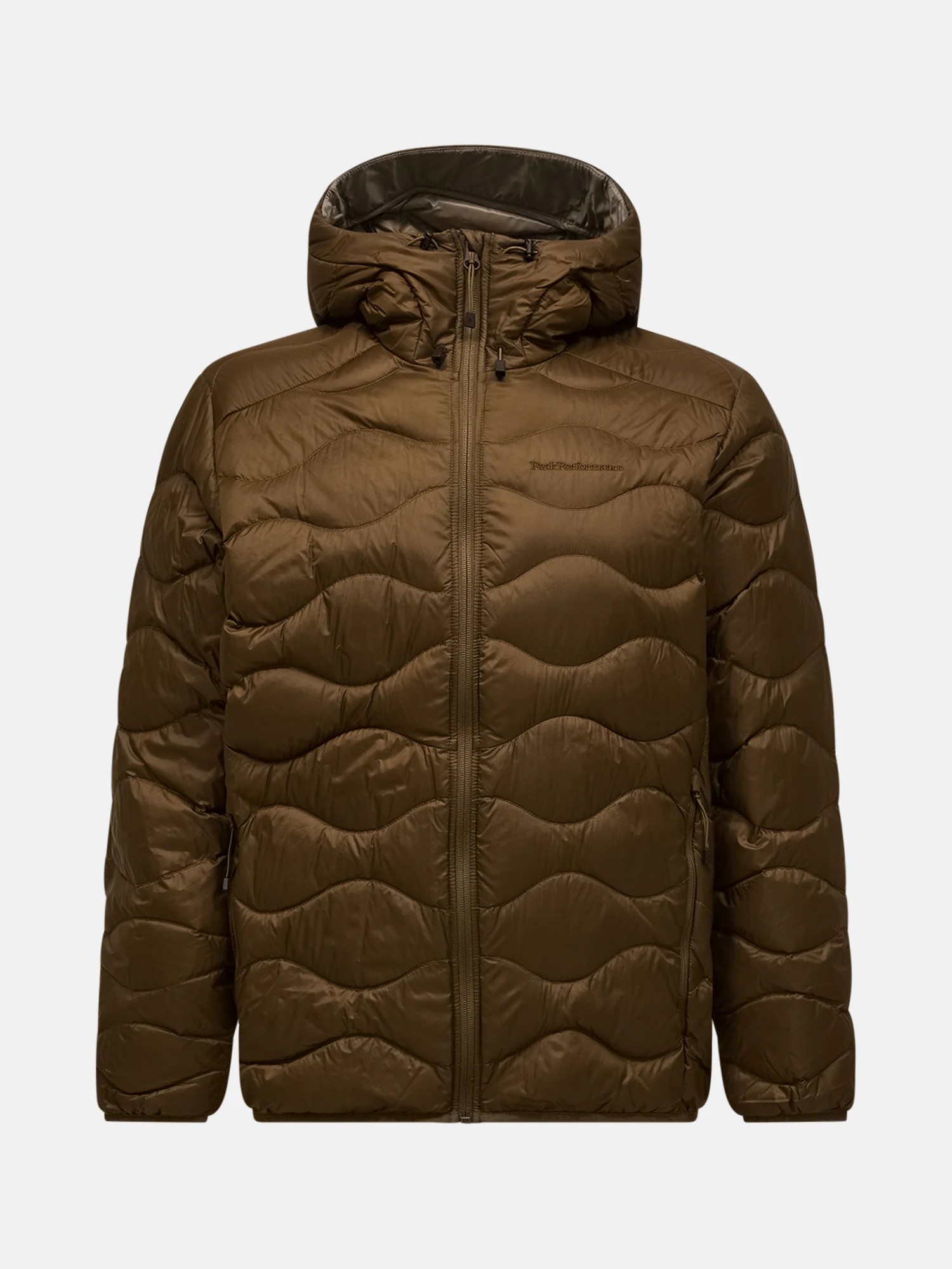 Peak Perfprmance Helium Down Hood Jacket Men Meadow Moss