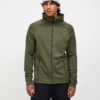 Peak Performance Rider Essentials Midlayer Zip Hood Men Pine Needle