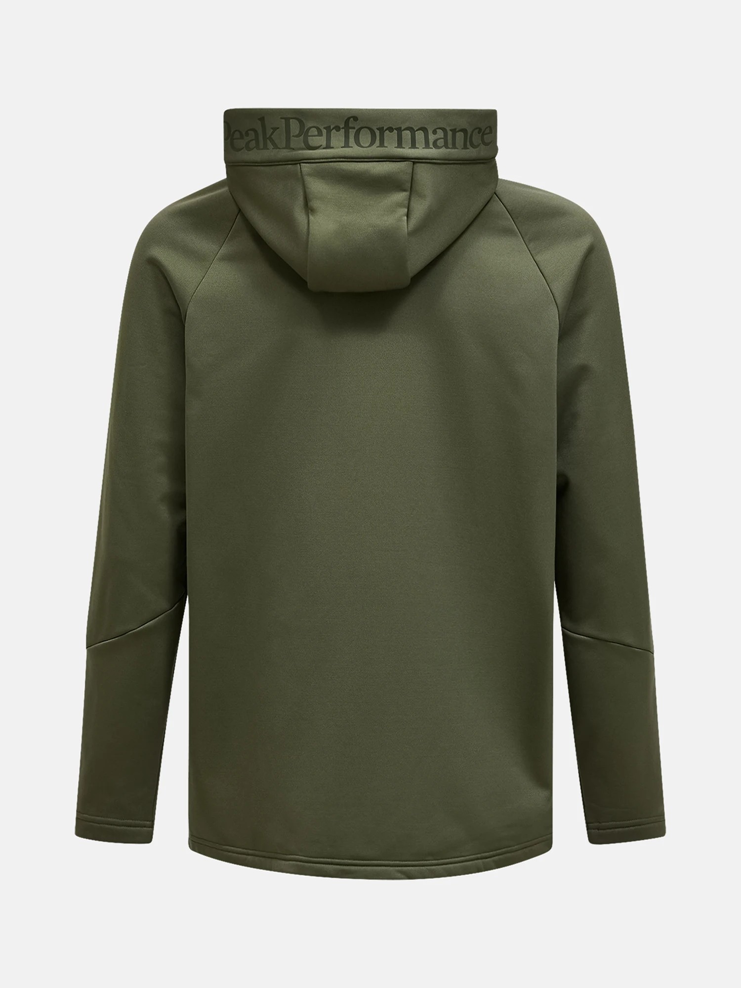 Peak Performance Rider Essentials Midlayer Zip Hood Men Pine Needle
