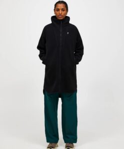 Peak Performance NatureRush Pile Long Half Zip Women Black