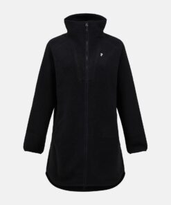 Peak Performance NatureRush Pile Long Half Zip Women Black