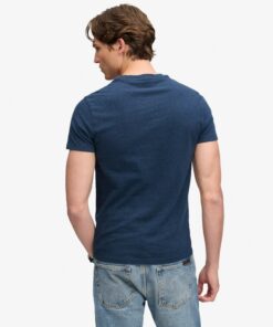 Superdry Essential SD&Co Logo Tee Deep Blue