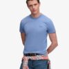 Superdry Essential Stacked Logo Tee Colony Blue