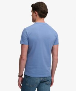 Superdry Essential Stacked Logo Tee Colony Blue
