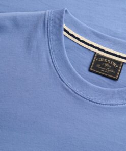 Superdry Essential Stacked Logo Tee Colony Blue