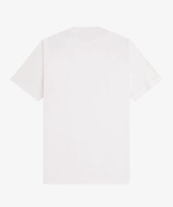 Fred Perry Pocket Detail T-Shirt Snow White