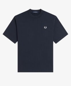 Fred Perry Back Print T-Shirt Navy