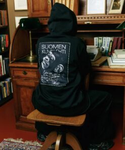 Makia Ape Hooded Sweatshirt Black