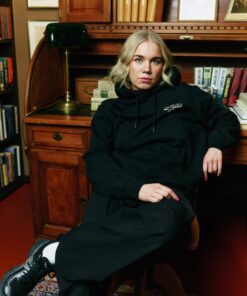 Makia Ape Hooded Sweatshirt Black