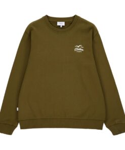 Makia Community Sweatshirt Dark Olive