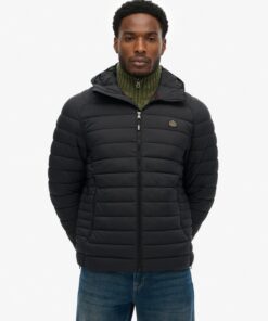 Superdry Hooded Fuji Lite Jacket Black