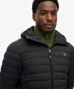 Superdry Hooded Fuji Lite Jacket Black