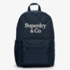 Superdry Companyt Logo Backpack Eclipse Navy