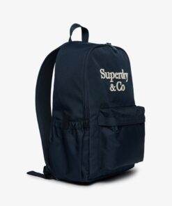 Superdry Companyt Logo Backpack Eclipse Navy