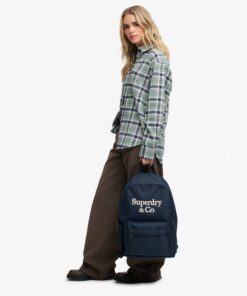 Superdry Companyt Logo Backpack Eclipse Navy