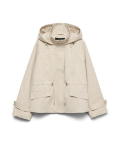 Vero Moda VMMarysoffy Short Parka Oatmeal