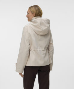 Vero Moda VMMarysoffy Short Parka Oatmeal