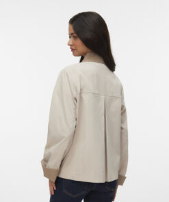 Vero Moda VMChelseapoppy Short Jacket Oatmel