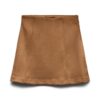 Vero Moda VMDonnahazel Above Knee Skirt Cognac