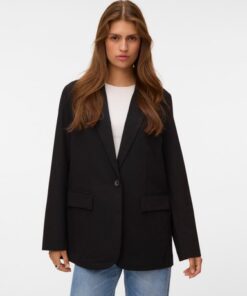 Vero Moda VMTexas Ls Loose Blazer Black
