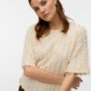Aware AWDestiny 2/4 O-Neck Top Whitecap Gray