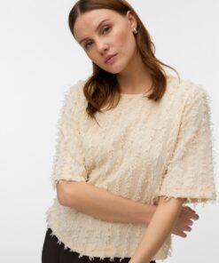 Aware AWDestiny 2/4 O-Neck Top Whitecap Gray