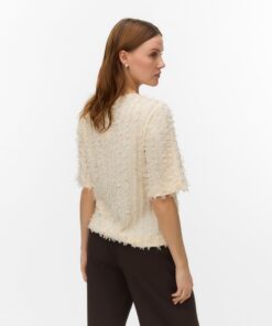 Aware AWDestiny 2/4 O-Neck Top Whitecap Gray